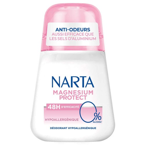 Narta Déodorant Magnésium Protect Hypoallergénique 48H 50ml