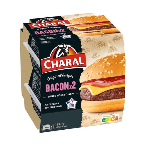 Charal Bacon Cheese 2x155g
