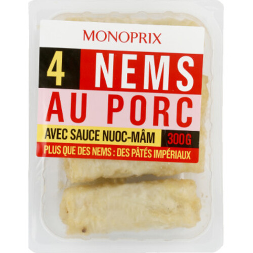 Monoprix Nem Porc + Sauce 300G