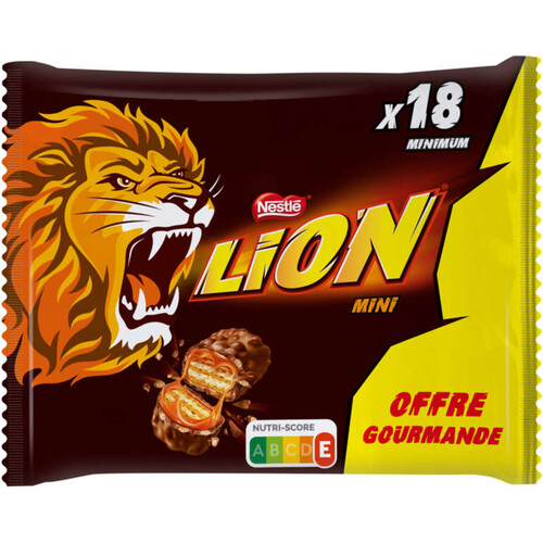 Lion Mini Barres chocolatées 350g Offre gourmande