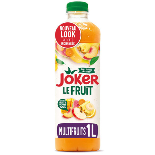 Joker jus multifruits la bouteille de 1L