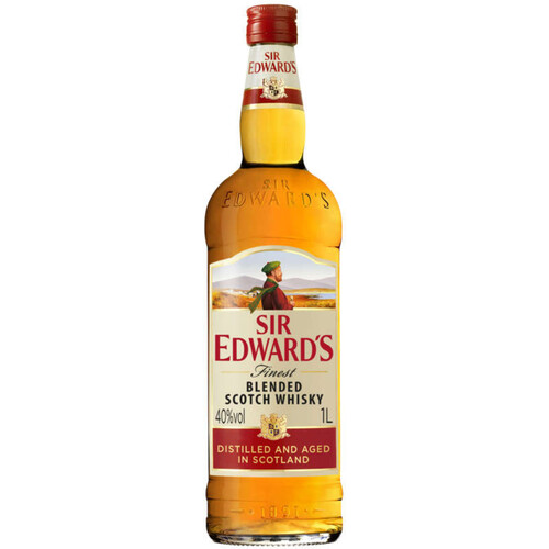 Sir Edward'S Whisky Ecosse Blended 40% Vol. 1L