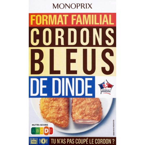 Monoprix Cordon Bleu 400g