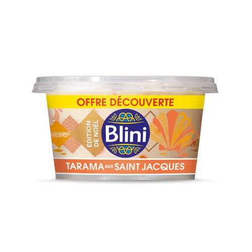 Blini Tarama Aux Saint-Jacques Offre Découverte 154G