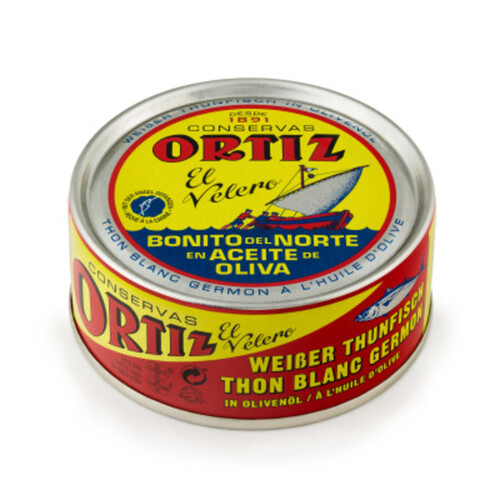 Ortiz Thon Blanc à l’Huile d'Olive 158g