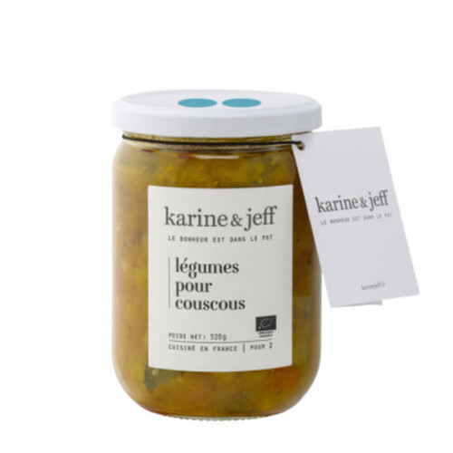 [Par Naturalia] Karine&Jeff Légumes Pour Couscous 520G Bio