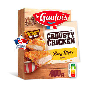 Le Gaulois Crousty Chicken Long Filet'S 400G