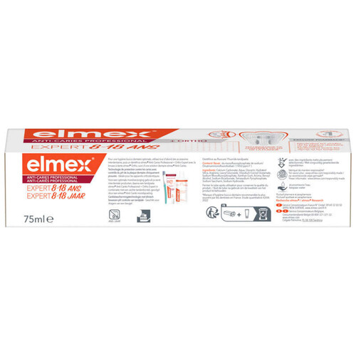 [Para] Elmex Dentifrice Anti-Caries Professional Junior 6-12 ans dentifrice 75ml