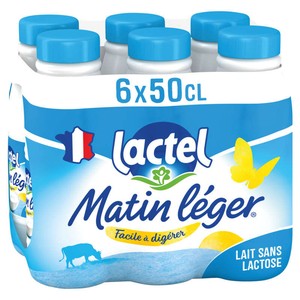 Matin Leger Lait Sans Lactose 6x50cl