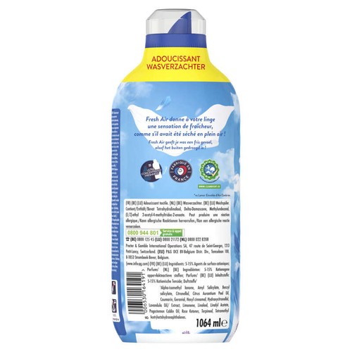 Lenor Adoucissant Fresh Air Fraîcheur matinale x76