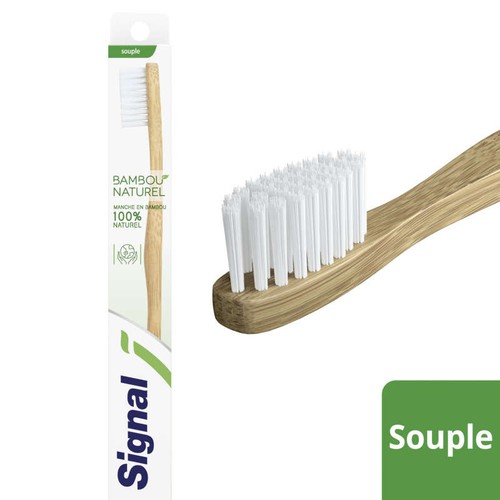 Signal Brosse À Dents Souple Bambou
