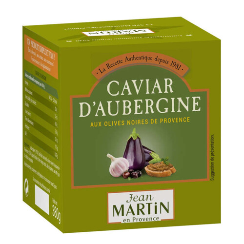 Jean Martin Caviar D'Aubergine 380G