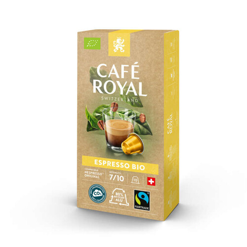 Café Royal Switzerland Alu Espresso Bio X10