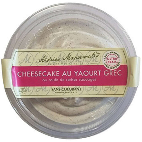 Mavromatis Cheesecake Compotée Cerises 160g