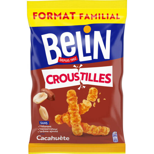 Belin Croustilles Biscuits Apéritifs Cacahuètes 138g