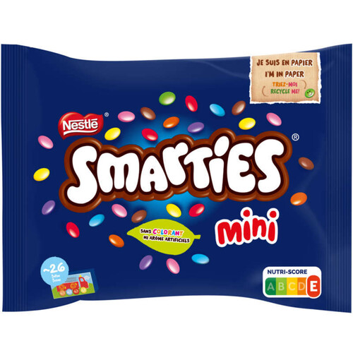 Nestlé smarties mini sachet 375g