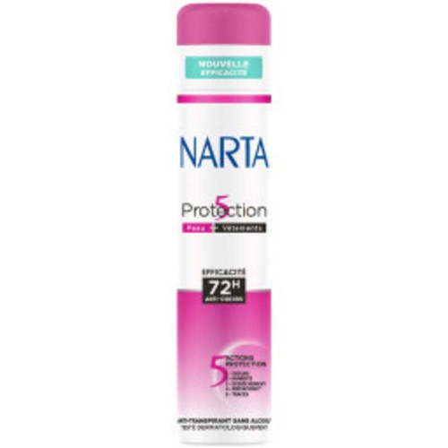 Narta Protection 5 Deo Antitranspirant sans alcool 200ml