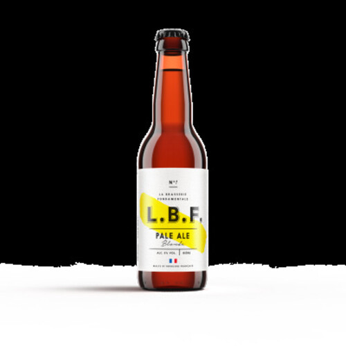 L.B.F bière blonde pale ale- 5% vol 33cl