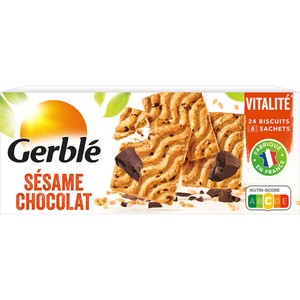 Gerblé Biscuit sésame chocolat 200g