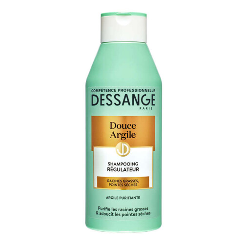 Dessange Douce Argile Shampooing Régulateur Cheveux Gras 250ml