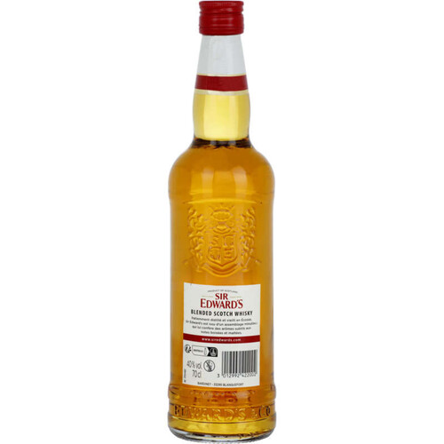 Sir Edward'S Sir Edward blended scotch whisky la bouteille de 70 cl