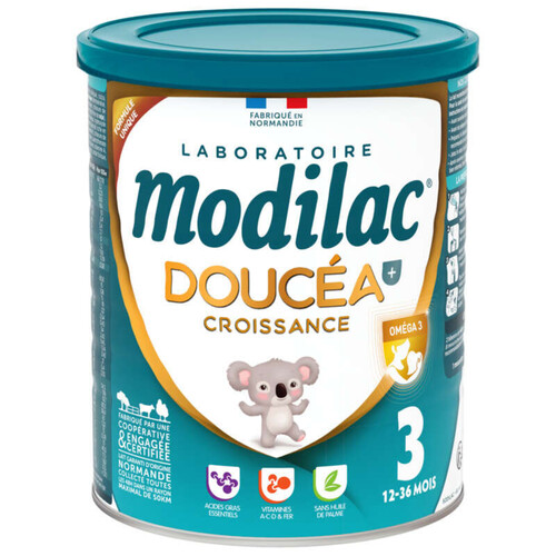 Modilac Lait bébé en poudre Croissance Doucéa 800g