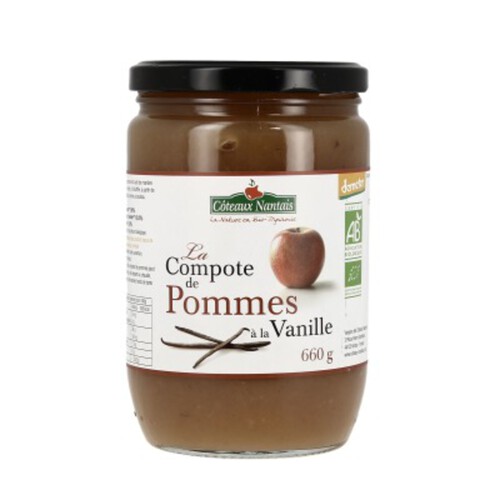 [Par Naturalia] Coteaux Nantais Compote Pomme Vanille 660G Bio