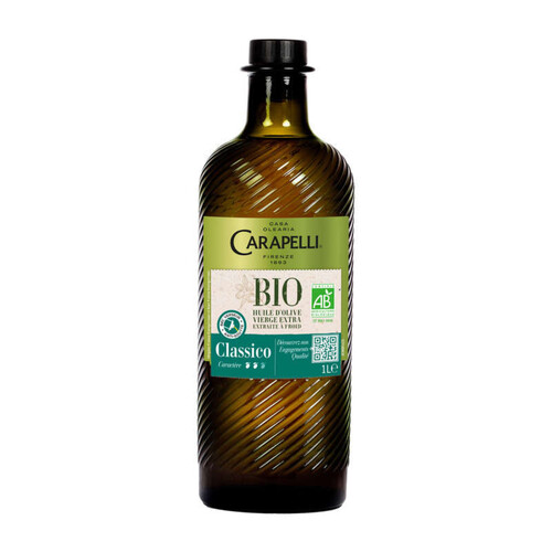 Carapelli Huile d’Olive vierge extra Bio 1L