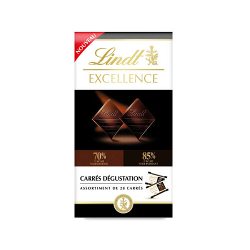 Lindt Excellence Minis 70%-85% 154 G
