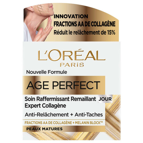 L'Oréal Paris Age Perfect Crème Visage Anti-Age Jour Raffermissant 50ml