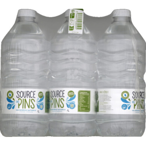 Monoprix Eau minérale naturelle plate 6x1L