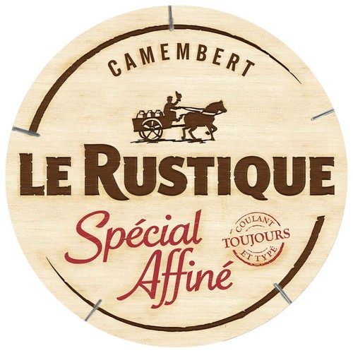 Le Rustique camembert spécial affiné 260g