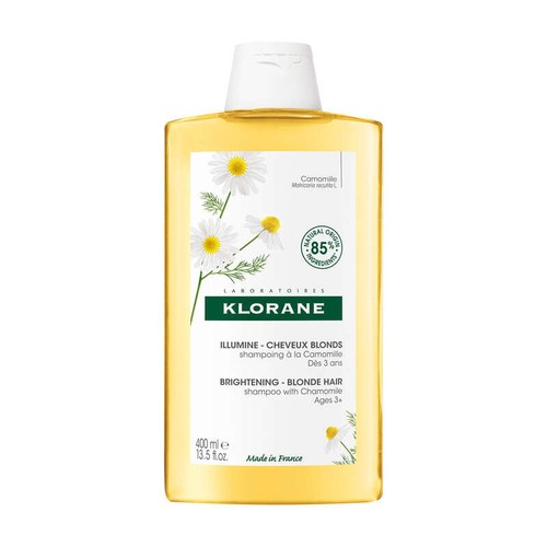 [Para] Klorane Shampoing Éclaircissant à la Camomille Reflets Blonds pour Cheveux Blonds à Châtains 400ml