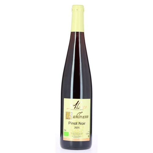 Ruhlmann Alsace Pinot Noir A.O.P. Rouge 2025 Bio 75cl