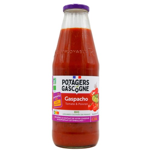 Potagers de Gascogne Gaspacho Bio 1L
