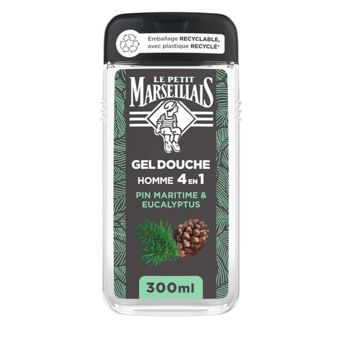 Le Petit Marseillais Gel Douche Pin Eucalyptus 300ml