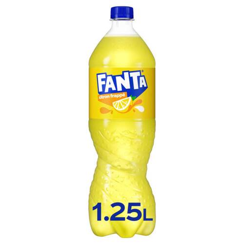 Fanta citron boisson aux fruits gazeuse 1,25l