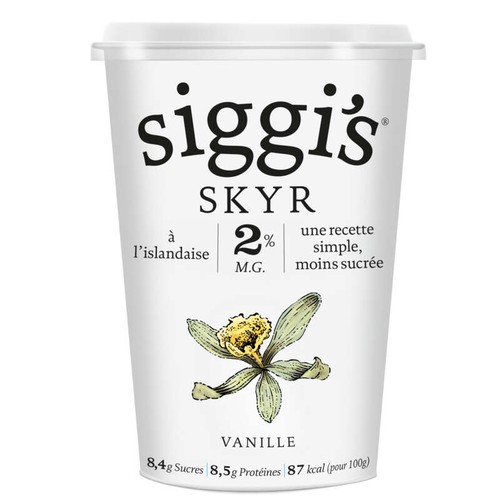 Siggi's Skyr Vanille 2% Mg 450g