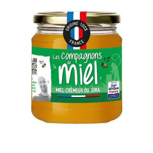 Les Compagnons Du Miel, Miel Crémeux Du Jura 375G