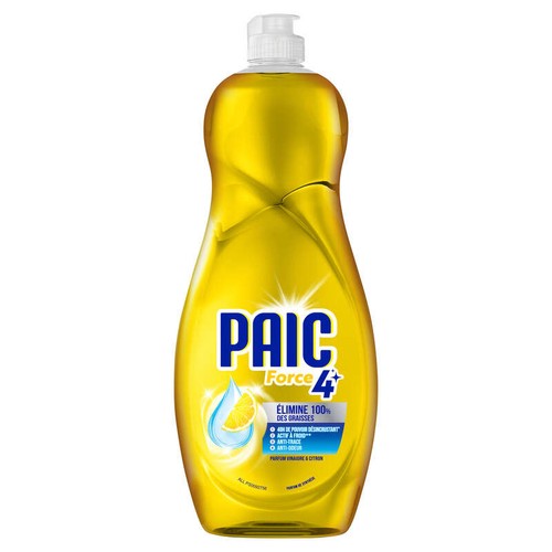 Liquide vaisselle Paic Force 4 Vinaigre et Citron 750ML