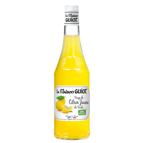 Sirop Citron Jaune De Sicile La Maison Guiot 70 Cl 70Cl