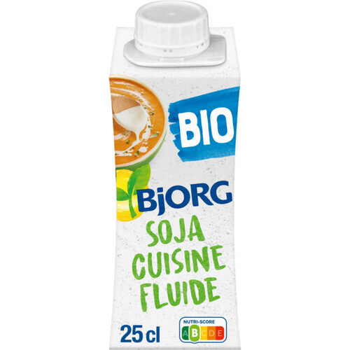 Bjorg Soja cuisine fluide, bio 25cl