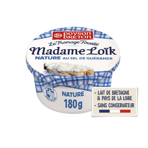 Paysan Breton Mme Loïc Fromage fouetté 180g