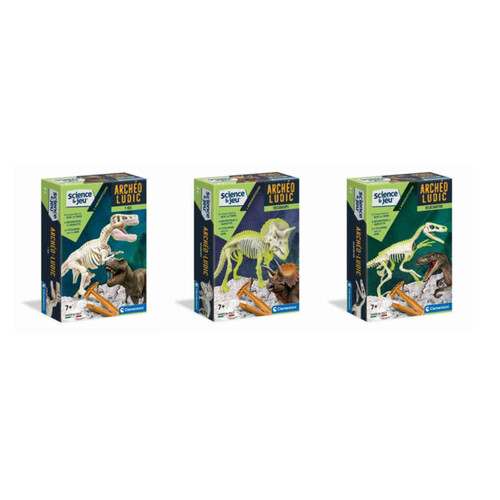 Clementoni Assortiment Archeo Ludic Trex Et Triceratops