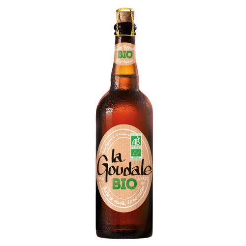 La Goudale Bière Blonde Bio Bouteille 75cl