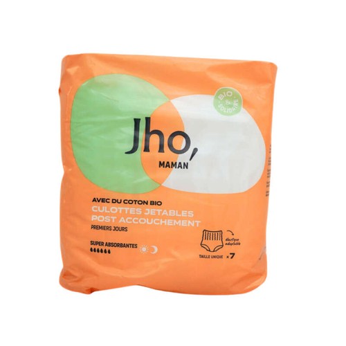 Jho Culottes jetables post accouchement x7