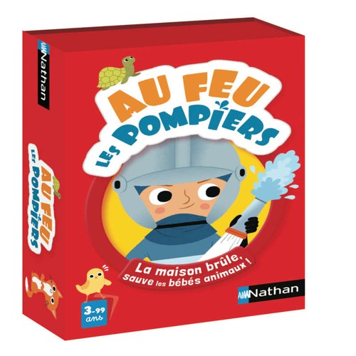 Nathan au feu les pompiers !