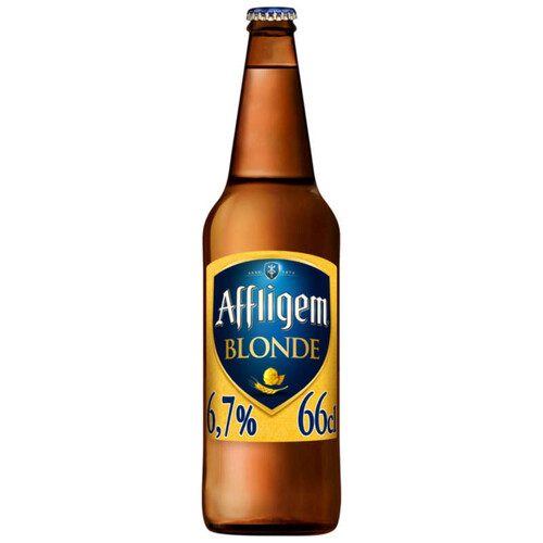 Affligem Blonde Bière d'abbaye bouteille 66cl