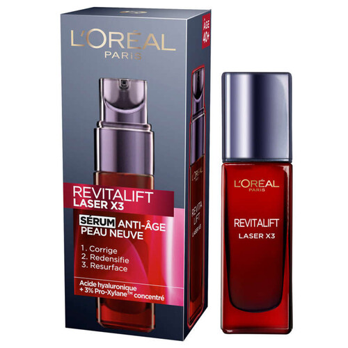 L'Oréal Paris Revitalift Laser Sérum Anti-Age Peau Neuve Acide Hyaluronique 30ml