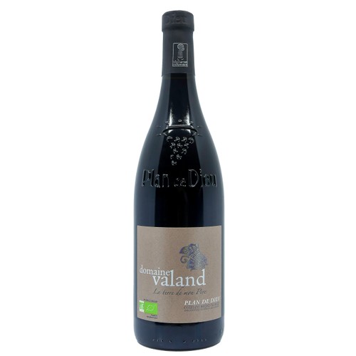 "Plan de Dieu" Domaine Valand Vallée du Rhône Côtes-du-Rhône Villages A.O.P. Rouge 2025 Bio 75cl